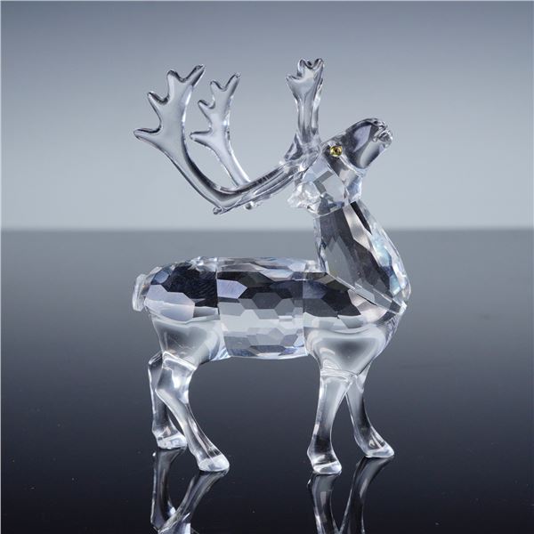 Swarovski Crystal Figurine, Reindeer
