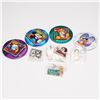 Image 1 : 10pc Disney Collectible Buttons & Pins Featuring Walt Disney World Celebr.