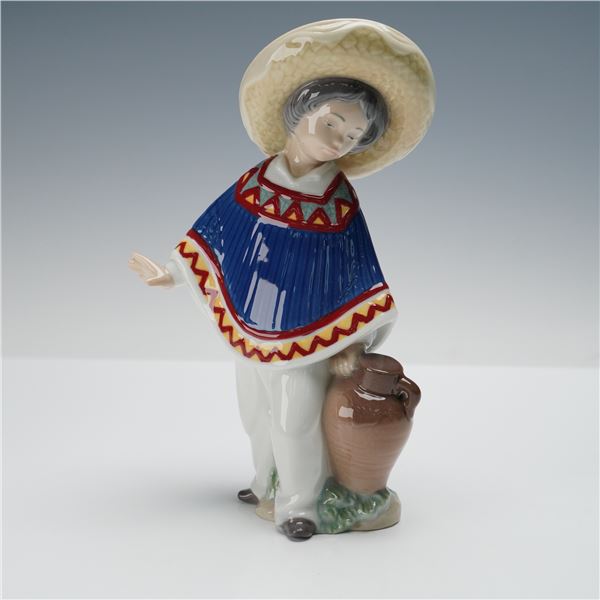 Lladro Porcelain Figurine, Pedro With Jug 1008737