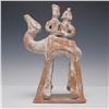 Image 1 : Terracotta Camel with Rider Figurine