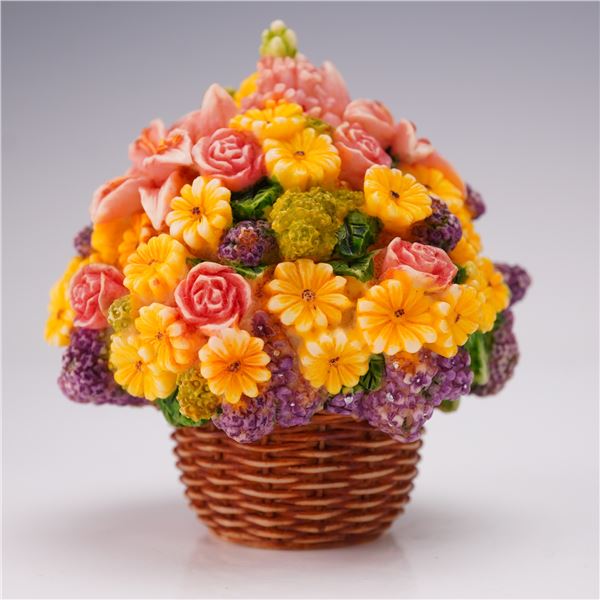 Harmony Ball Covered Box Figurine, First Easter