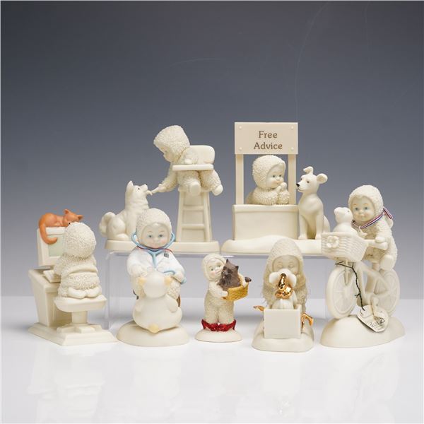7pc Department 56 Snowbabies Figurines