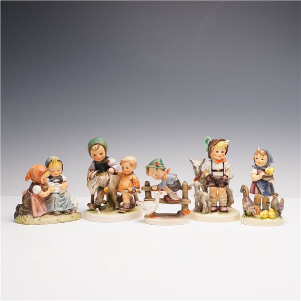 5pc Goebel Hummel Barn Themed Figurines