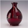 Image 2 : New Martinsville Ruby Glass Cordial Pitcher with Silver Overlay