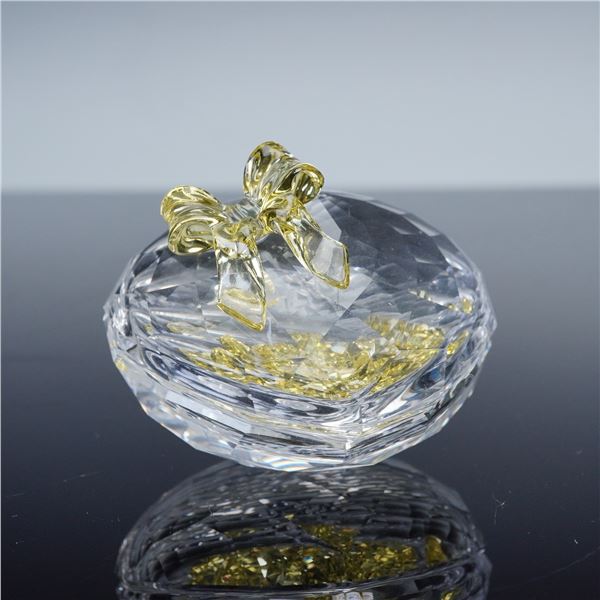 Swarovski Crystal Box, Anna Jewel Box with Loose Hearts