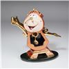 Image 1 : Walt Disney Classics Beauty & the Beast Figurine, Cogsworth Just in Time