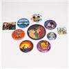 Image 1 : 10pc Disney Collectible Pinback Buttons & Event Badges