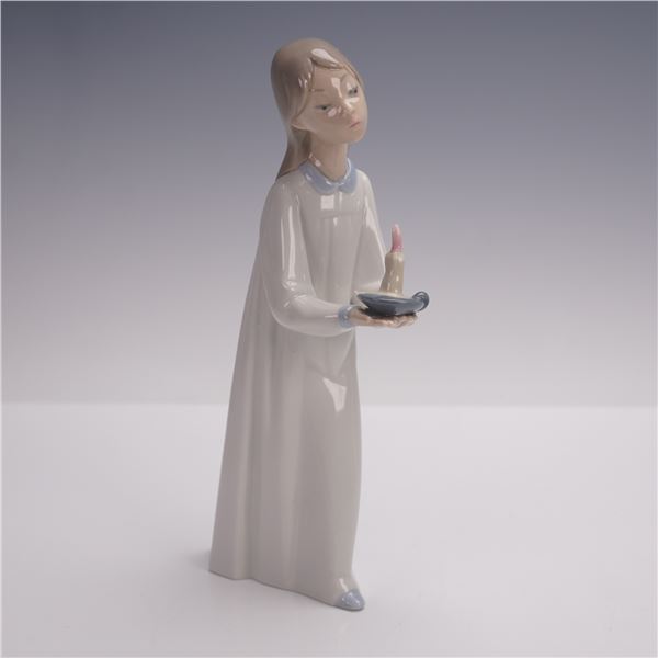 Lladro Porcelain Figurine, Girl with Candle 1004868