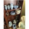 Image 2 : Large Assortment of Ceramic and Glass Serving Dishes, Bowls, Wine Carafe, Vase and Jug