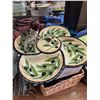Image 2 : Assorted Lot of Serving Dishes, Trays, Racks, Basket, Bags, Water Bottles, Massagers
