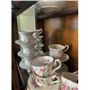 Image 2 : Assorted Chinaware:Royal Albert Memory Lane, Royal Sutherland, Royal Stanley: Teapot, cups & saucers