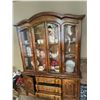Image 2 : China Hutch Cabinet 3 Drawer, 2 Cabinets and 3 Shelves 59x16x82"