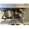 Image 2 : Pots Pans and Kitchen Appliances; Lagostina, Cuisinart, Mickey Mouse Waffle Iron, Utensils and More