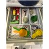 Image 2 : Contents of Drawers & Cabinets: Coffee Maker, Mixer, Fondu, Mixing/Serving Bowls, Utensils & More
