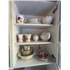Image 2 : Cabinet Contents: Mugs, Serving Trays, Bowls & Teapot. Brands; Isabella, Fifth 222 and More