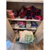 Image 3 : Closet Contents: Towels, New Robes, Home Decor, Christmas Items, Craft Supply< Knitting, Socks