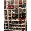 Image 1 : 3 Piece Shoe Storage Rack with Women's Shoes and Assorted Footwear