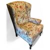 Image 2 : Wingback Floral Print Chair in Excellent Condition