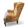 Image 3 : Wingback Floral Print Chair in Excellent Condition
