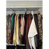 Image 1 : Rack of Designer Women's Clothing Mostly New with Tags Blouses, Tops, Jackets, Shirts and More