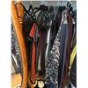 Image 2 : Rack of Designer Women's Clothing Mostly New with Tags Blouses, Tops, Jackets, Pants and More