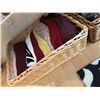 Image 2 : 3 Storage Baskets and Collection of Designer Women's Sweaters