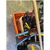 Image 2 : Tool Bins:  Hand Tools, Files Mitre Say, Knee Pads, Splitting Axe and More
