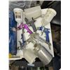 Image 2 : Paint Spraying Guns, Canisters and Toolbox with Assorted Handtools