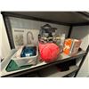 Image 2 : Shelf Lot: Drill Doctor, Small Air Compressor and Moen Faucet in Box