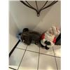 Image 2 : Assorted Home Decor Collection:  Vase, Elephants, Santa Claus and Shelf