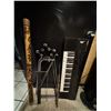 Image 1 : Music Instruments: Yamaha PCR Keyboard, Flute, didgeridoo and Tambourine