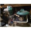 Image 2 : Floor Lot of Mixed tools, Car Parts, Plumbing Supplies, Propane Mosquito Trap