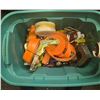 Image 2 : Box Lot:  Drywall Tools, Heavy Duty Ratchet Straps and More
