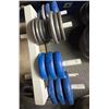 Image 2 : Gym Equipment Weights and Homemade Pulley