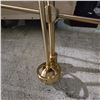 Image 2 : Gold Coloured Halcyon Foyer Lamp Chandelier