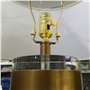Image 2 : Pair of Modern Gold Tone Table Lamps 29"