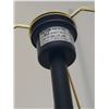Image 2 : Matching Set of Large Metal Framed Floor Lamps 69" Tall