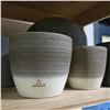 Image 2 : Set Decoration Lot Home Decor: Scheurich Clay Planters and Ceramic Potting Containers/Vases