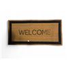 Image 1 : Resellers Lot: 4x Welcome Mat Outdoor Doormat Weather Resistant 47x22"
