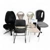 Image 1 : Group Of * Assorted Chairs; Dining and Office and one Larger Fan