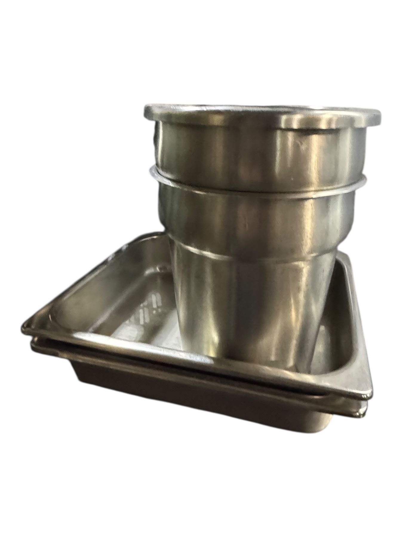 Ice Bucket Insert Professional Kitchen Lot: Bain Marie, Stainless Steel Inserts, Whip ...