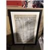 Image 2 : Movie Set Decoration Lot: Framed Courtroom Prints