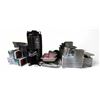 Image 1 : Restaurant Kitchen Equipment Lot Trays, Scales, Coffee Urn, Heat Bulb, Plates, Toasters, Pans & More