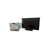 Image 1 : Sharp Aquos TV LC-32D59U 32" Television & Bin of Desk Lamps & Extension Cords