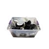 Image 2 : Sharp Aquos TV LC-32D59U 32" Television & Bin of Desk Lamps & Extension Cords