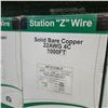 Image 2 : Telecommunications/Electricians Lot: Wire, Cat 5e, Verex, bare Copper, & More