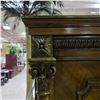 Image 2 : Antique Solid Wood Victorian Ornate Armoire 52x24x71.5"