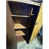 Image 2 : Dark Wood 3 Tier Dresser w/Coater Hanger & Vintage Wooden Sewing Box