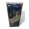 Image 1 : Wood Storage Cabinet w/Glass Doors