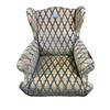 Image 2 : Group of 3 - 2x Floral Dining Chairs and Floral Chair